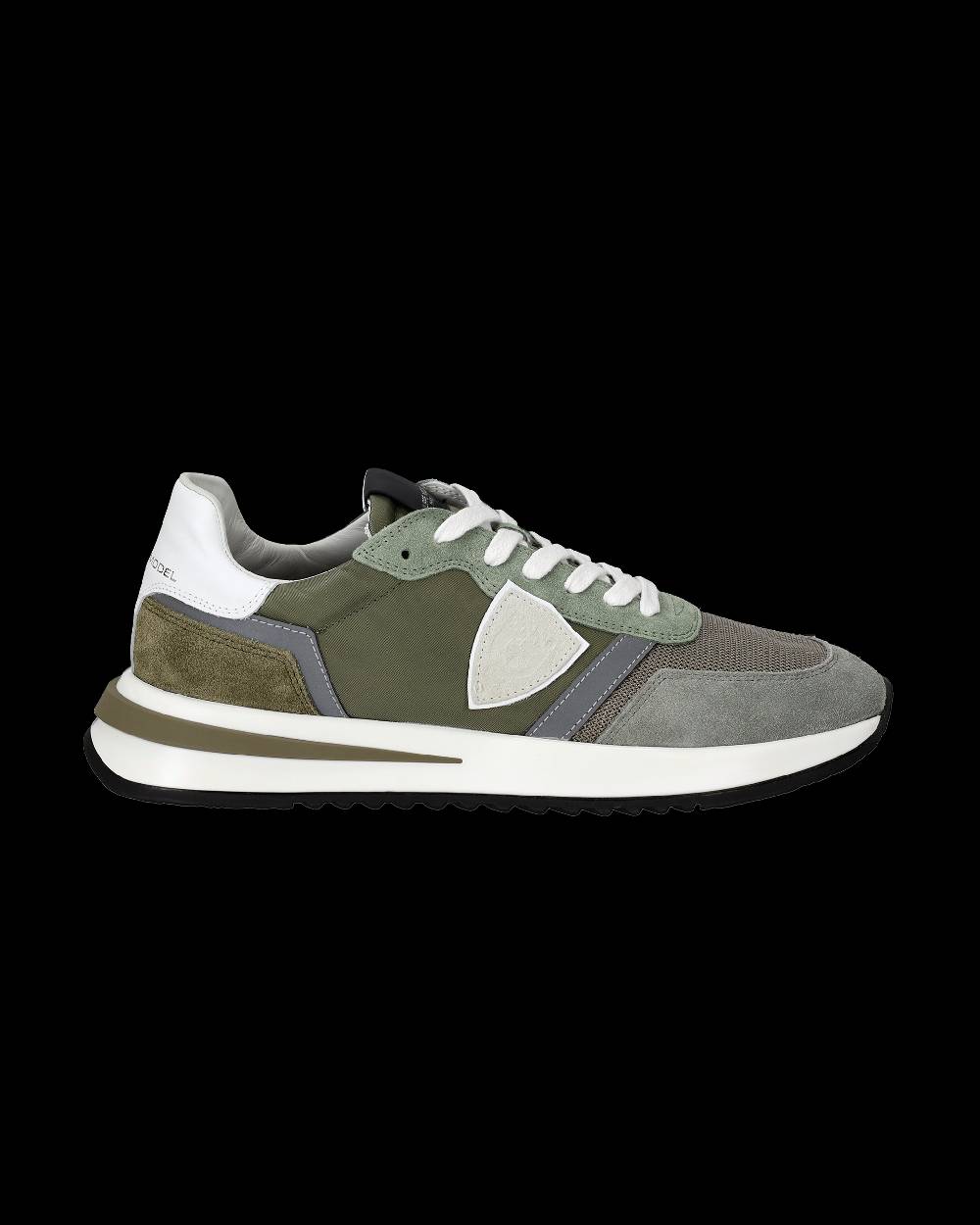 Philippe Model Sneakers Tropez 2.1 da Uomo Verdi in Tessuto Tecnico Vendita Economica