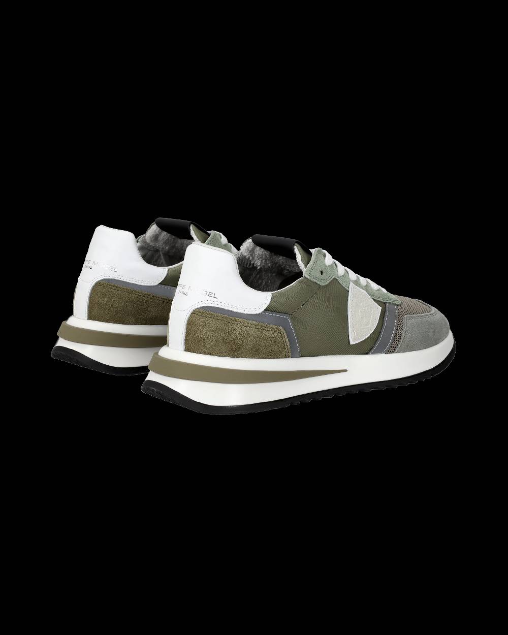 Philippe Model Sneakers Tropez 2.1 da Uomo Verdi in Tessuto Tecnico Vendita Economica