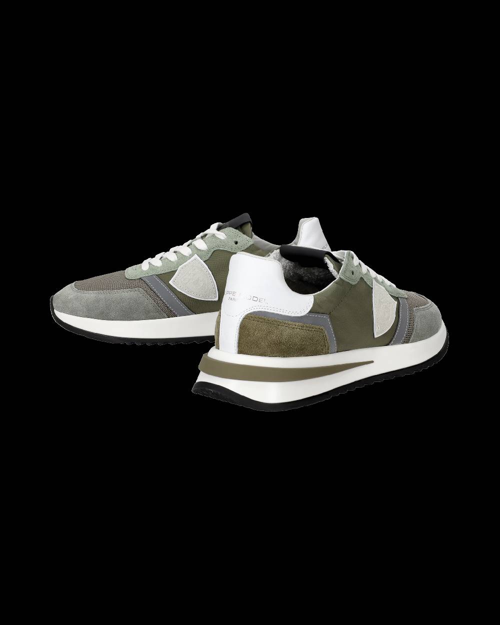 Philippe Model Sneakers Tropez 2.1 da Uomo Verdi in Tessuto Tecnico Vendita Economica