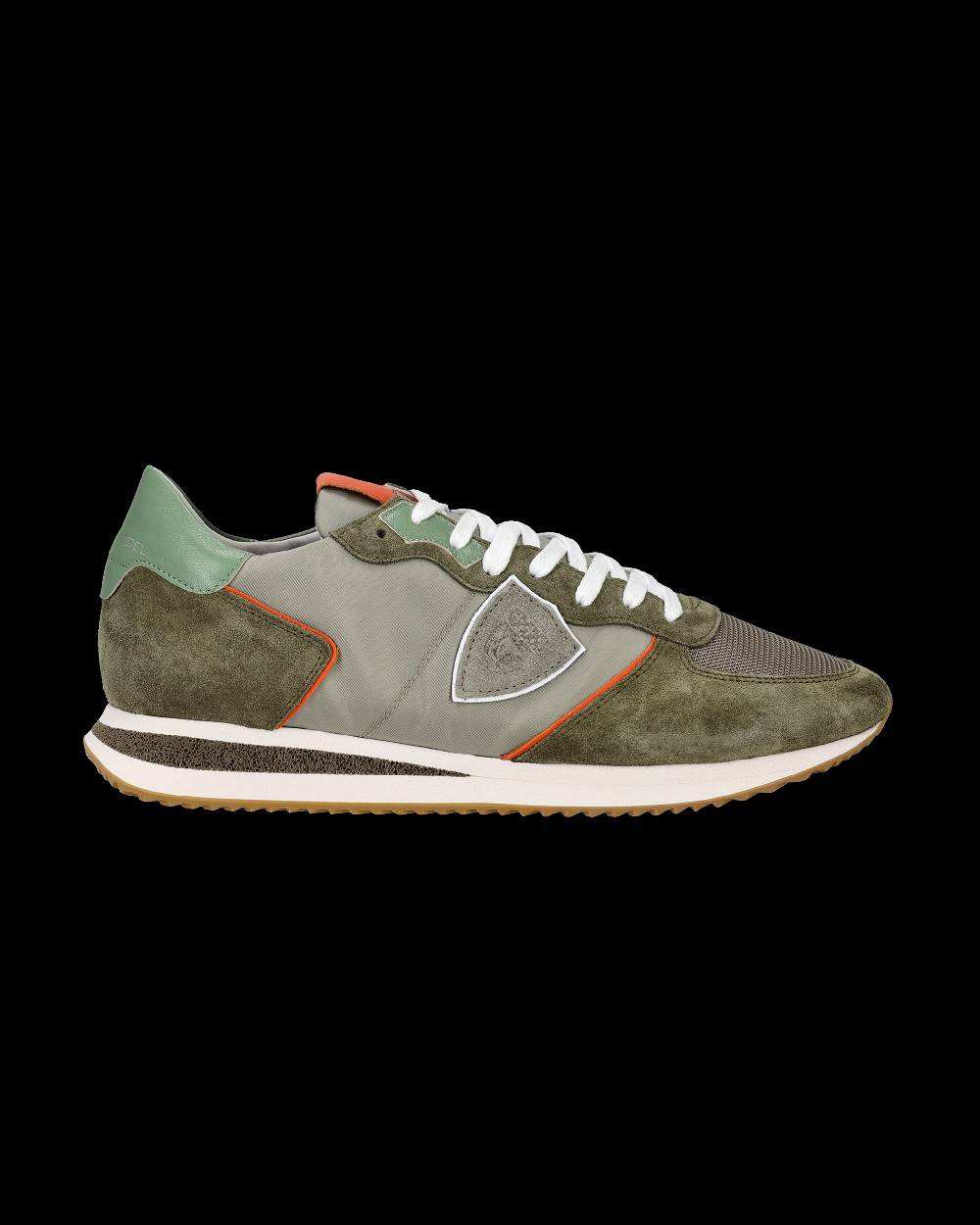 Philippe Model Sneaker bassa Trpx uomo - verde e arancio Saldi Di Fabbrica