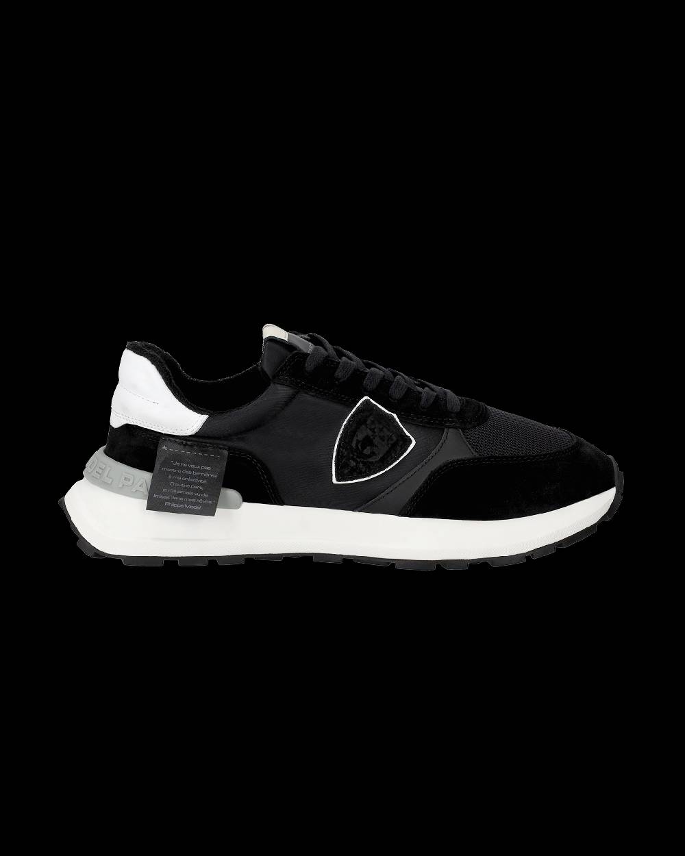 Philippe Model Sneaker running bassa Antibes uomo - nero Vendita
