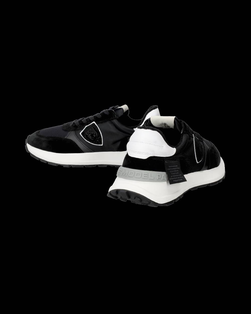 Philippe Model Sneaker running bassa Antibes uomo - nero Vendita