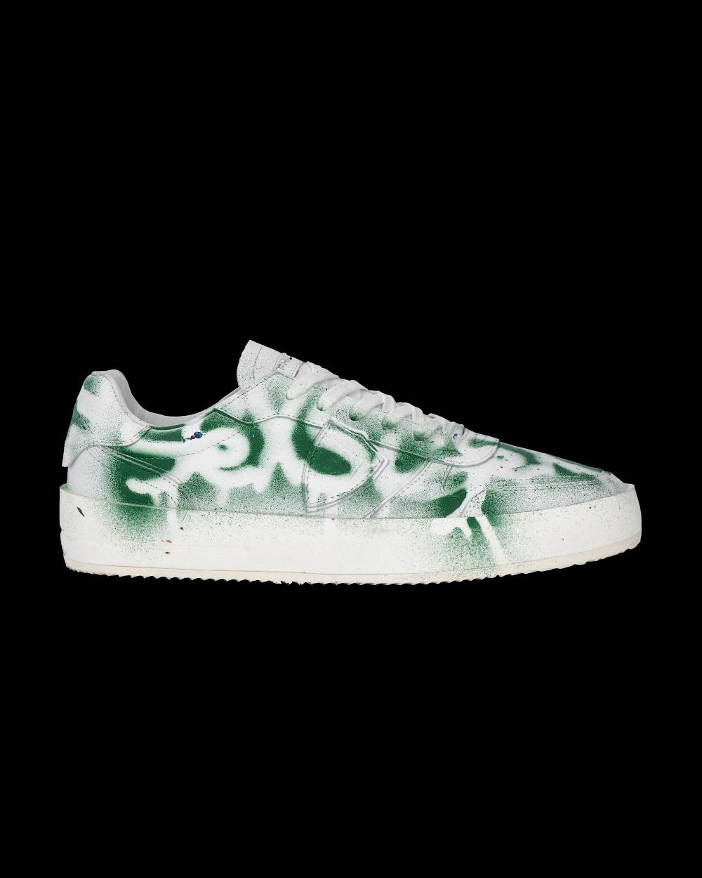 Philippe Model Sneaker bassa Nice uomo - bianco e verde Negozi Online