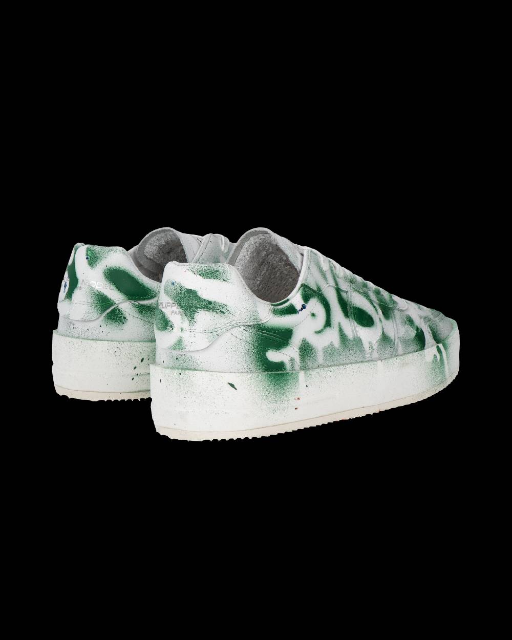 Philippe Model Sneaker bassa Nice uomo - bianco e verde Negozi Online