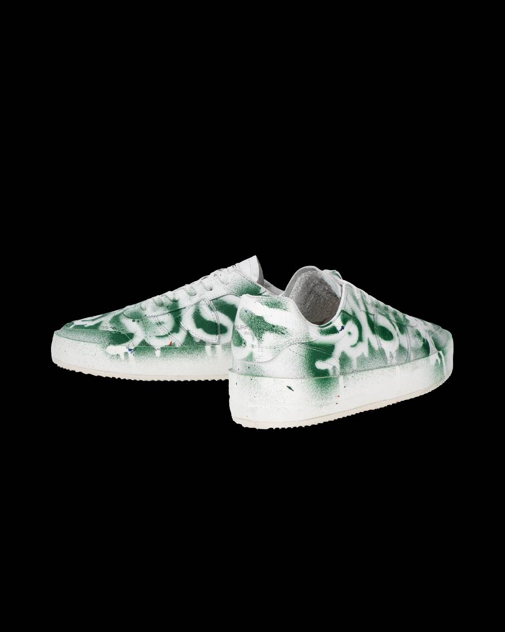Philippe Model Sneaker bassa Nice uomo - bianco e verde Negozi Online
