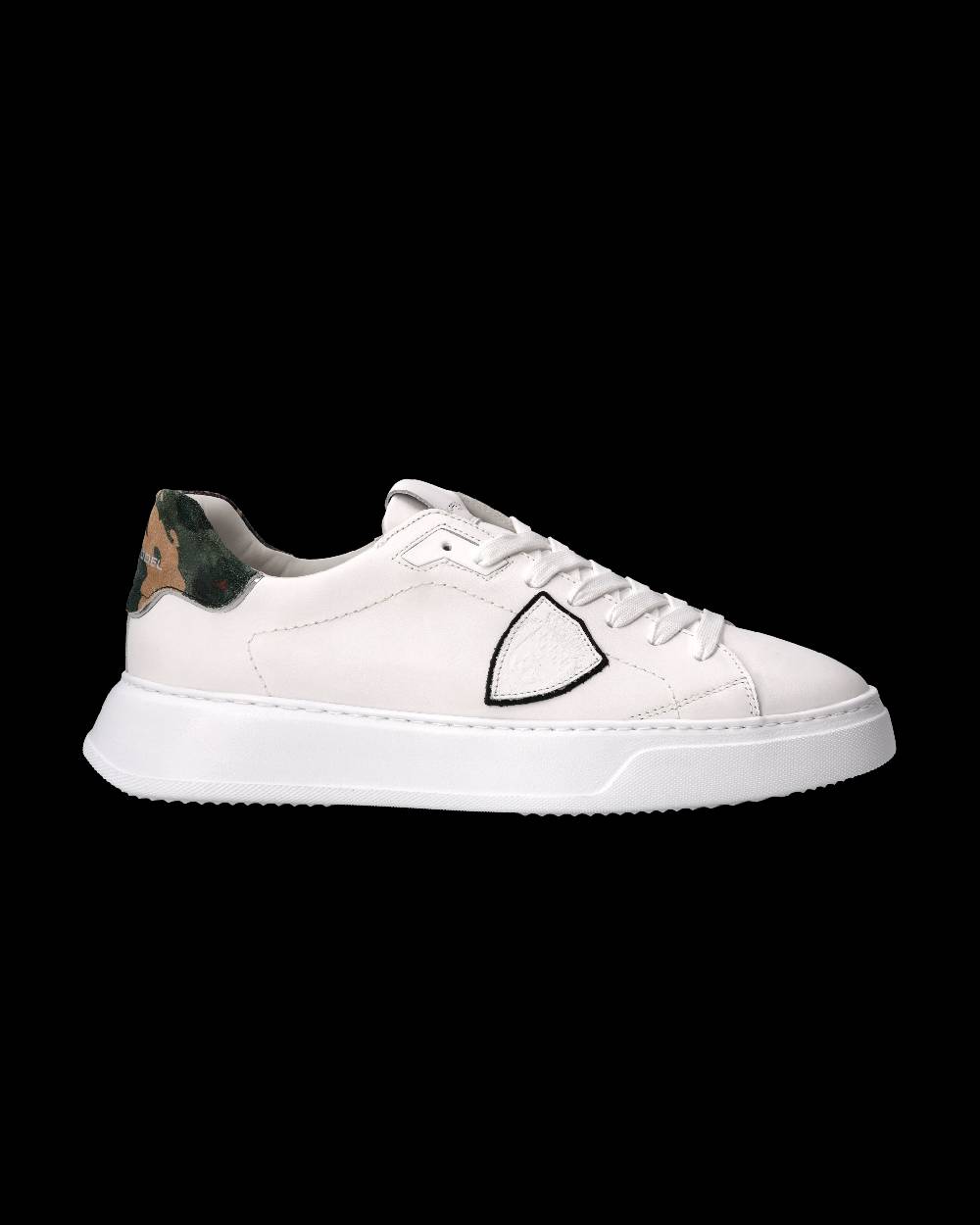Philippe Model Sneaker Temple Uomo, Bianco e Nero Prezzo Ridotto