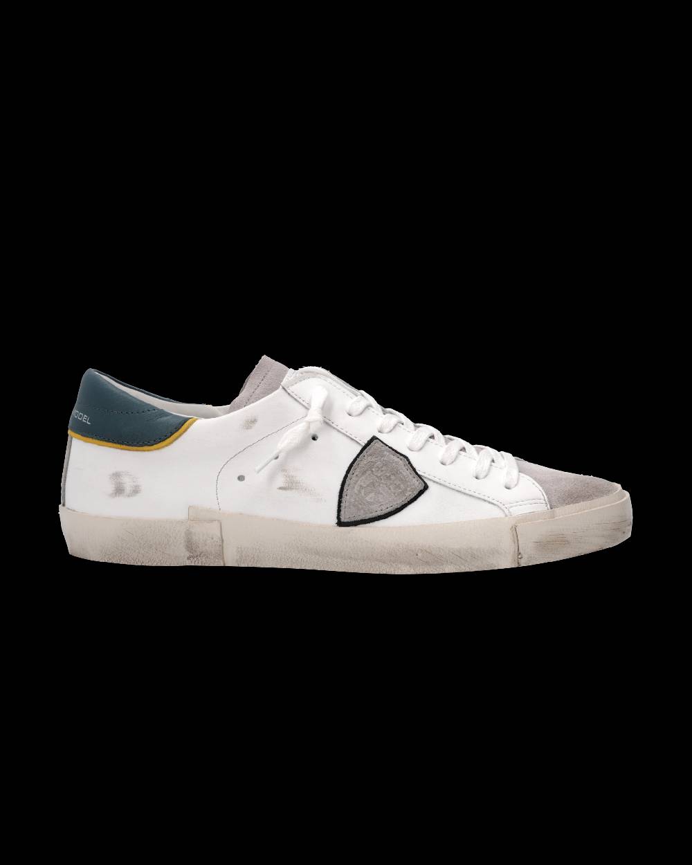 Philippe Model Sneaker Prsx Uomo, Bianco e Verde Novità