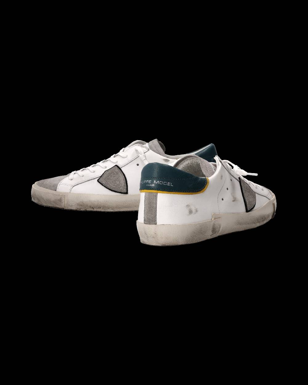 Philippe Model Sneaker Prsx Uomo, Bianco e Verde Novità