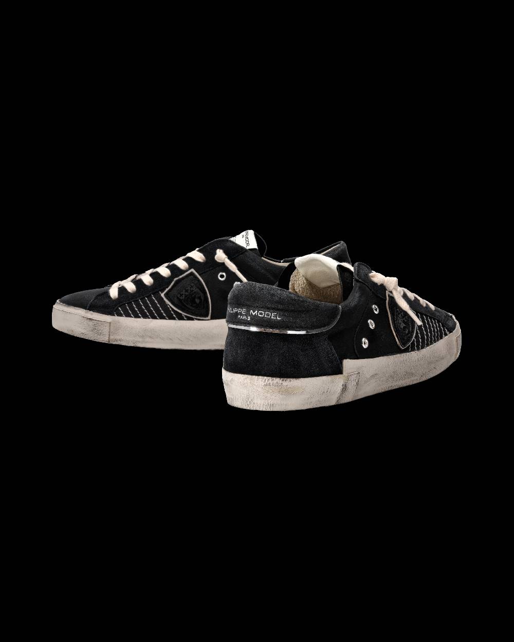 Philippe Model Sneaker Prsx Uomo, Nero Sconto