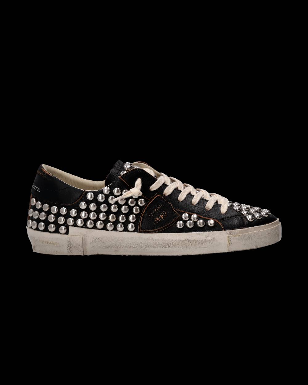 Philippe Model Sneaker Prsx Uomo, Nero Used Borchie Offerta