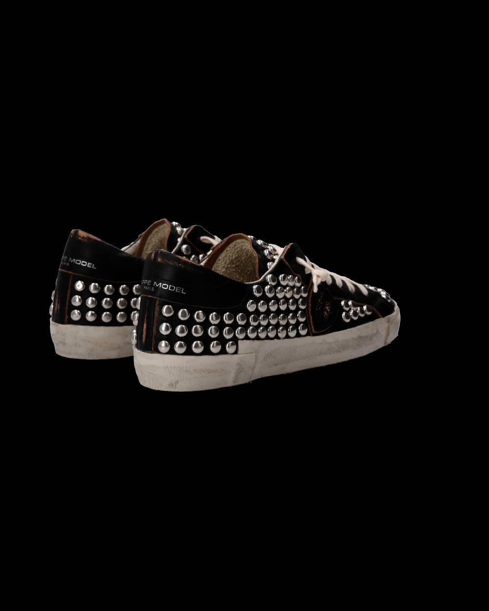 Philippe Model Sneaker Prsx Uomo, Nero Used Borchie Offerta