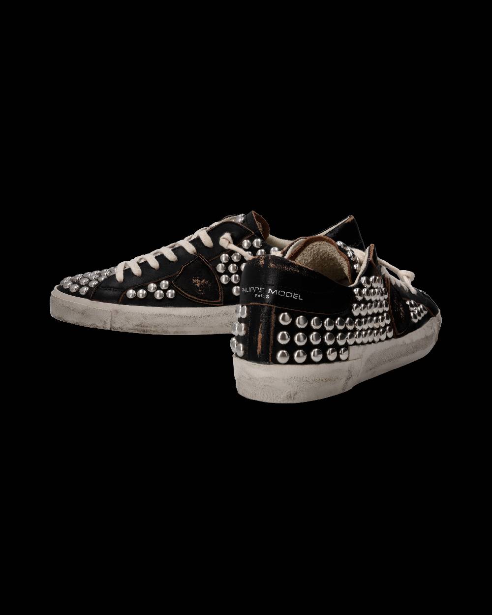 Philippe Model Sneaker Prsx Uomo, Nero Used Borchie Offerta