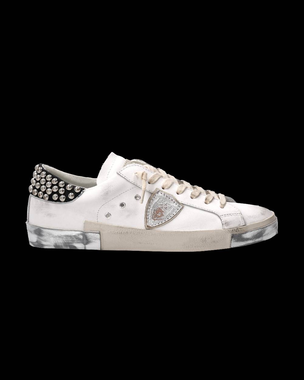 Philippe Model Sneaker Prsx Uomo, Bianco e Nero Economico