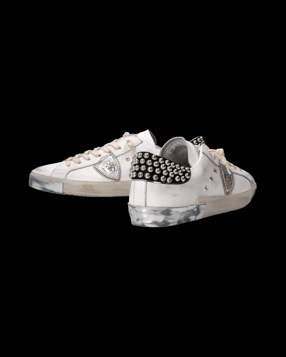 Philippe Model Sneaker Prsx Uomo, Bianco e Nero Economico