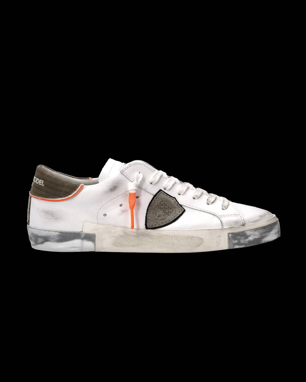 Philippe Model Sneaker Prsx Uomo, Bianco Verde Saldi