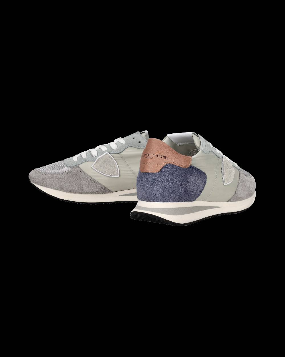Philippe Model Sneakers Trpx Running Uomo, Azzurro Grigio Negozio