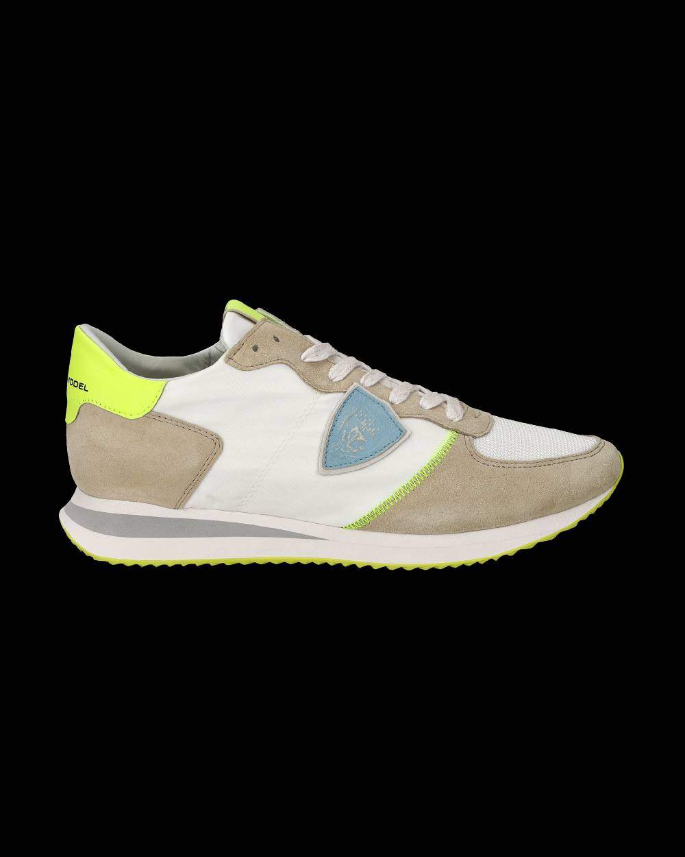 Philippe Model Sneakers Trpx da Uomo Bianche in Tessuto Tecnico Nuova