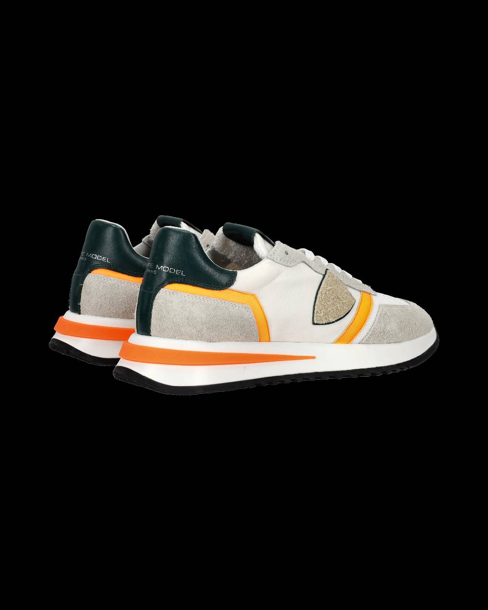 Philippe Model Sneaker bassa Tropez 2.1 uomo - bianco e arancio Italy