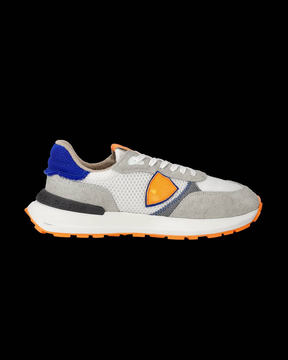 Philippe Model Sneaker running basse Antibes uomo - bianco e arancio In Linea