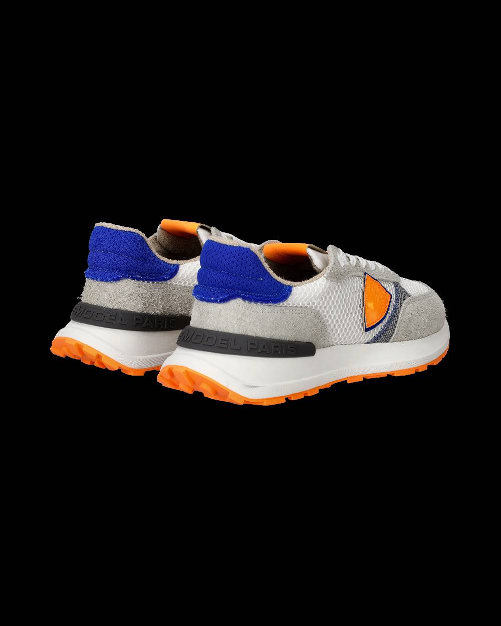 Philippe Model Sneaker running basse Antibes uomo - bianco e arancio In Linea