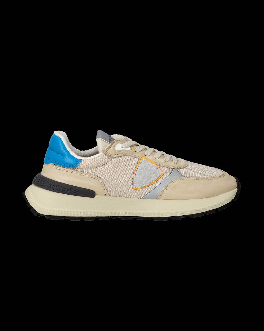 Philippe Model Sneakers Antibes da Uomo Beige in Tessuto Tecnico Nuovo