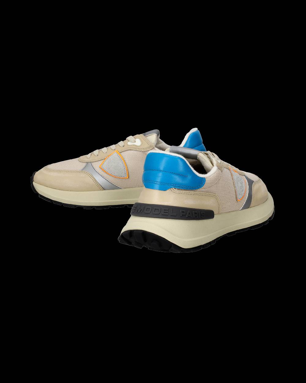 Philippe Model Sneakers Antibes da Uomo Beige in Tessuto Tecnico Nuovo