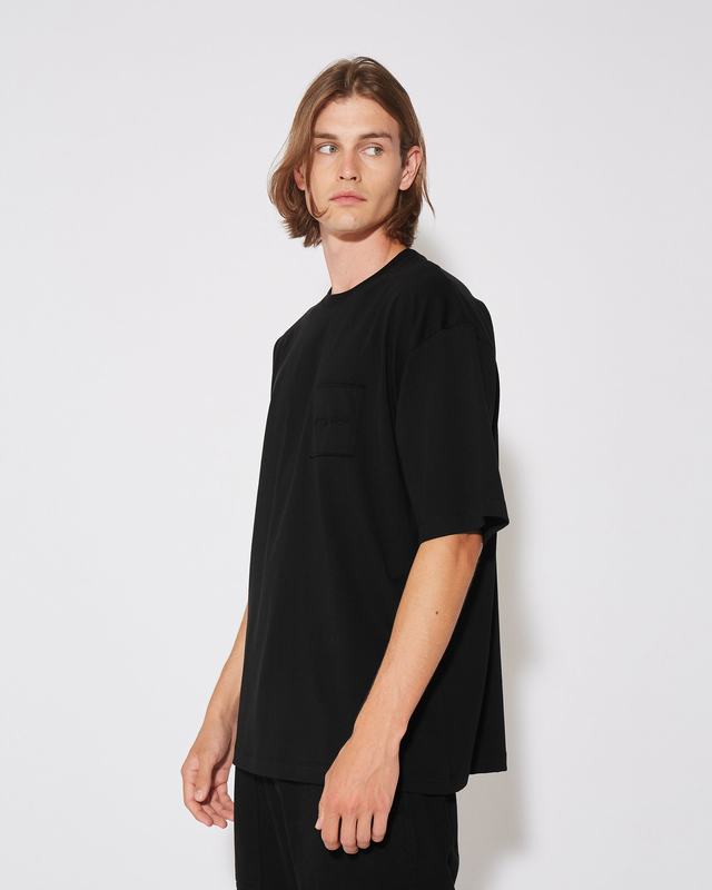 Philippe Model T-Shirt Maurice da Uomo Nera in Jersey Soddisfazione Garantita