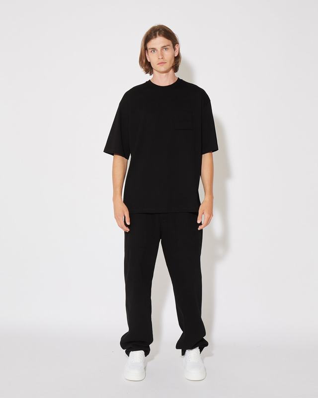 Philippe Model T-Shirt Maurice da Uomo Nera in Jersey Soddisfazione Garantita