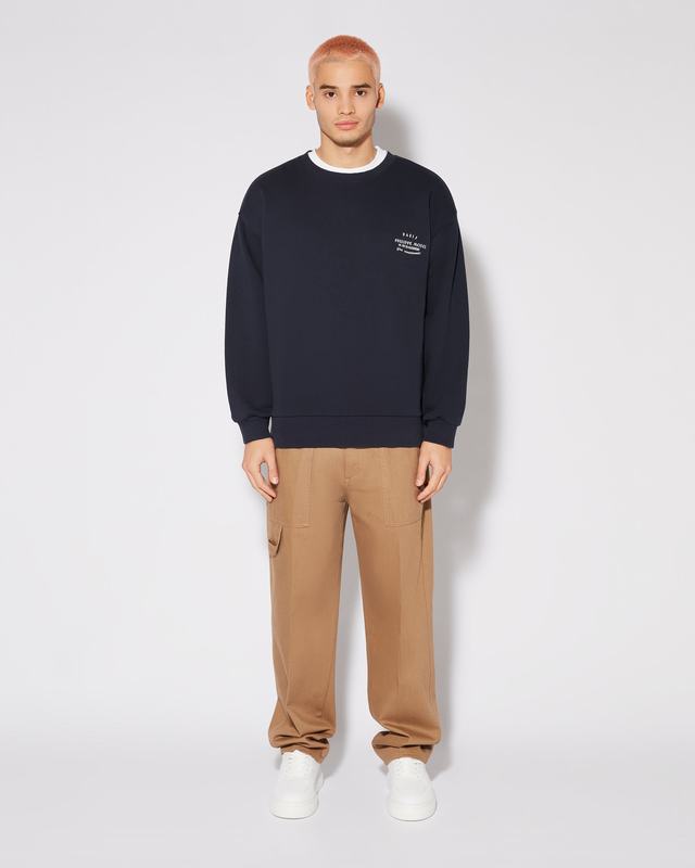 Philippe Model Felpa girocollo Benjamin da Uomo Blu in Jersey Promozione Limitata