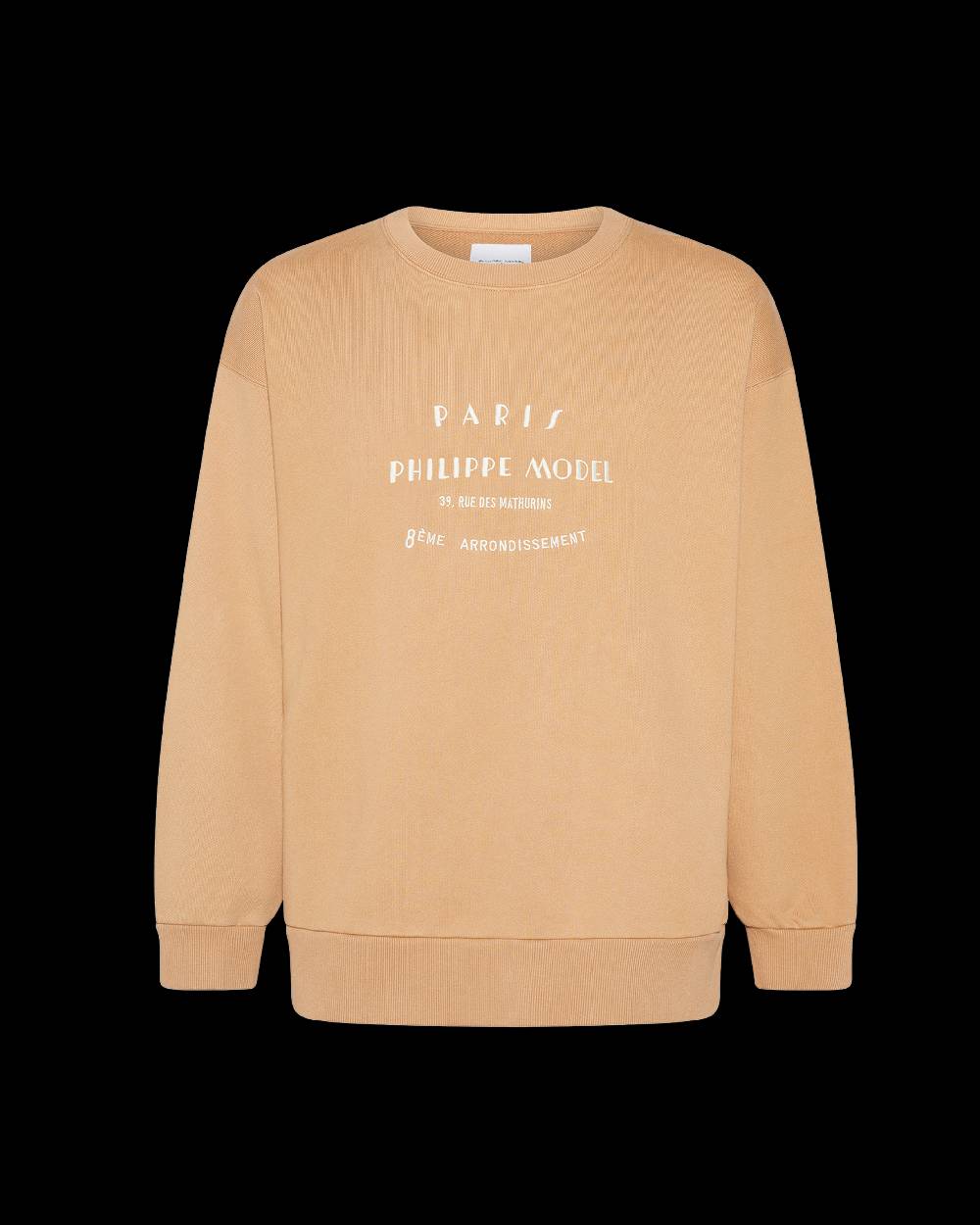 Philippe Model Felpa girocollo Benjamin da Uomo Marrone in Jersey Fino Al -60%