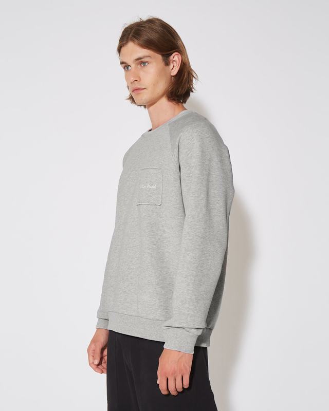 Philippe Model Felpa girocollo BERNARD da Uomo Grigia in Jersey Prezzo Ridotto
