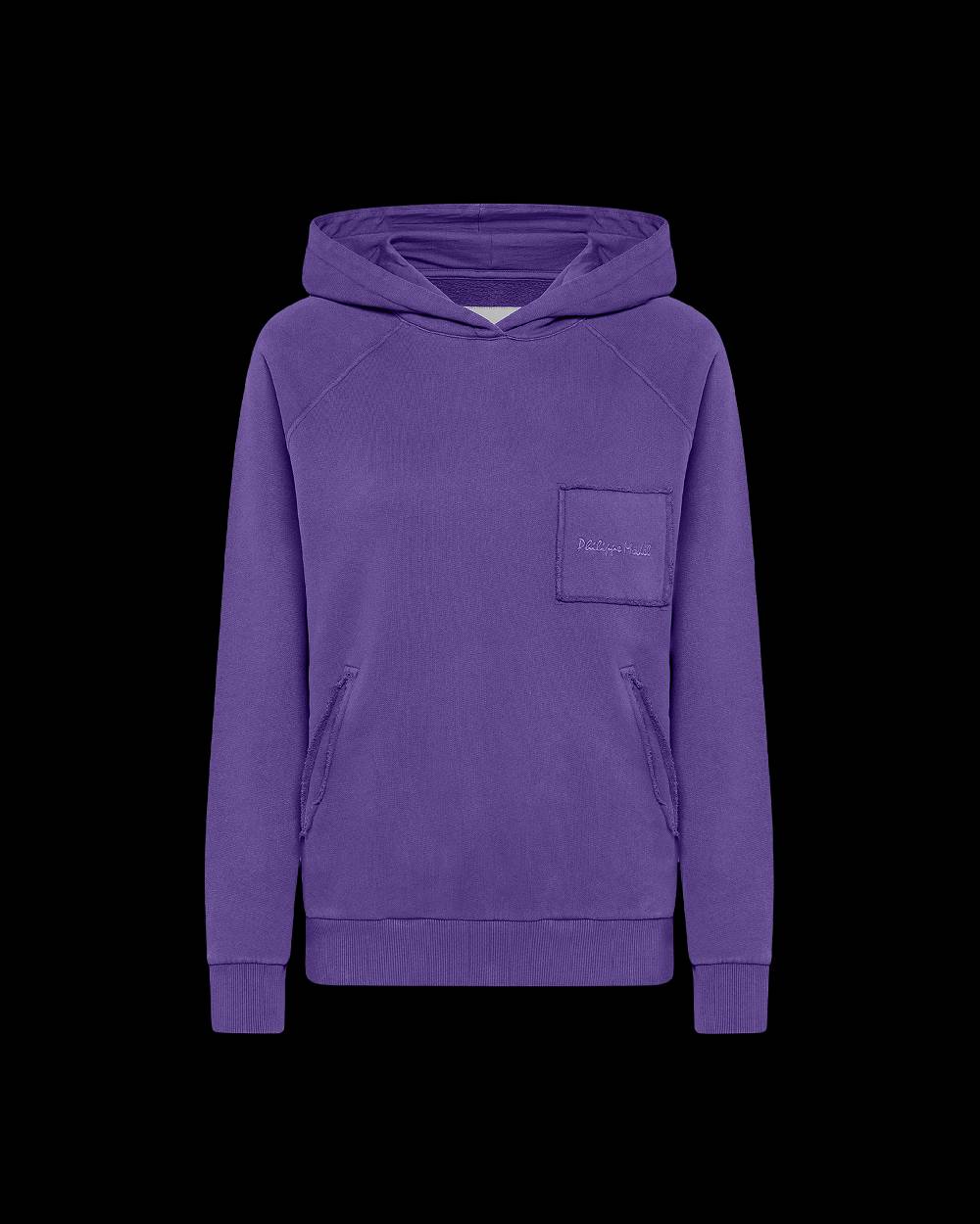 Philippe Model Felpa con cappuccio JADE da Donna Viola in Jersey Outlet