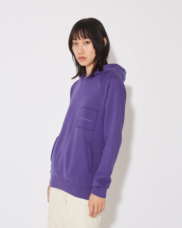 Philippe Model Felpa con cappuccio JADE da Donna Viola in Jersey Outlet