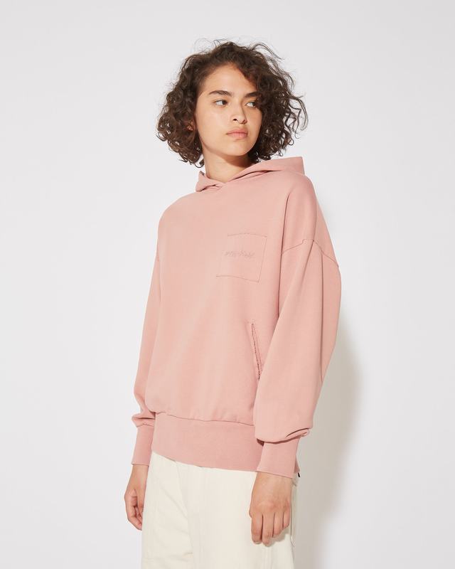 Philippe Model Felpa con cappuccio JULIE da Donna Rosa in Jersey Saldi