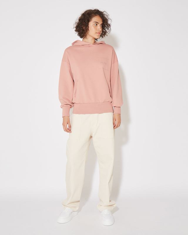 Philippe Model Felpa con cappuccio JULIE da Donna Rosa in Jersey Saldi