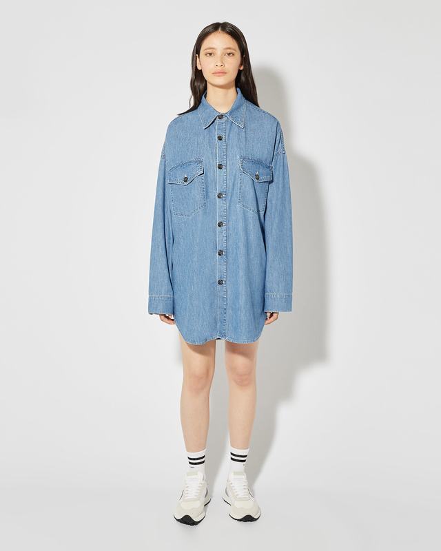 Philippe Model Camicia in Jeans Diane da Donna Azzurra in Denim I Più Venduti