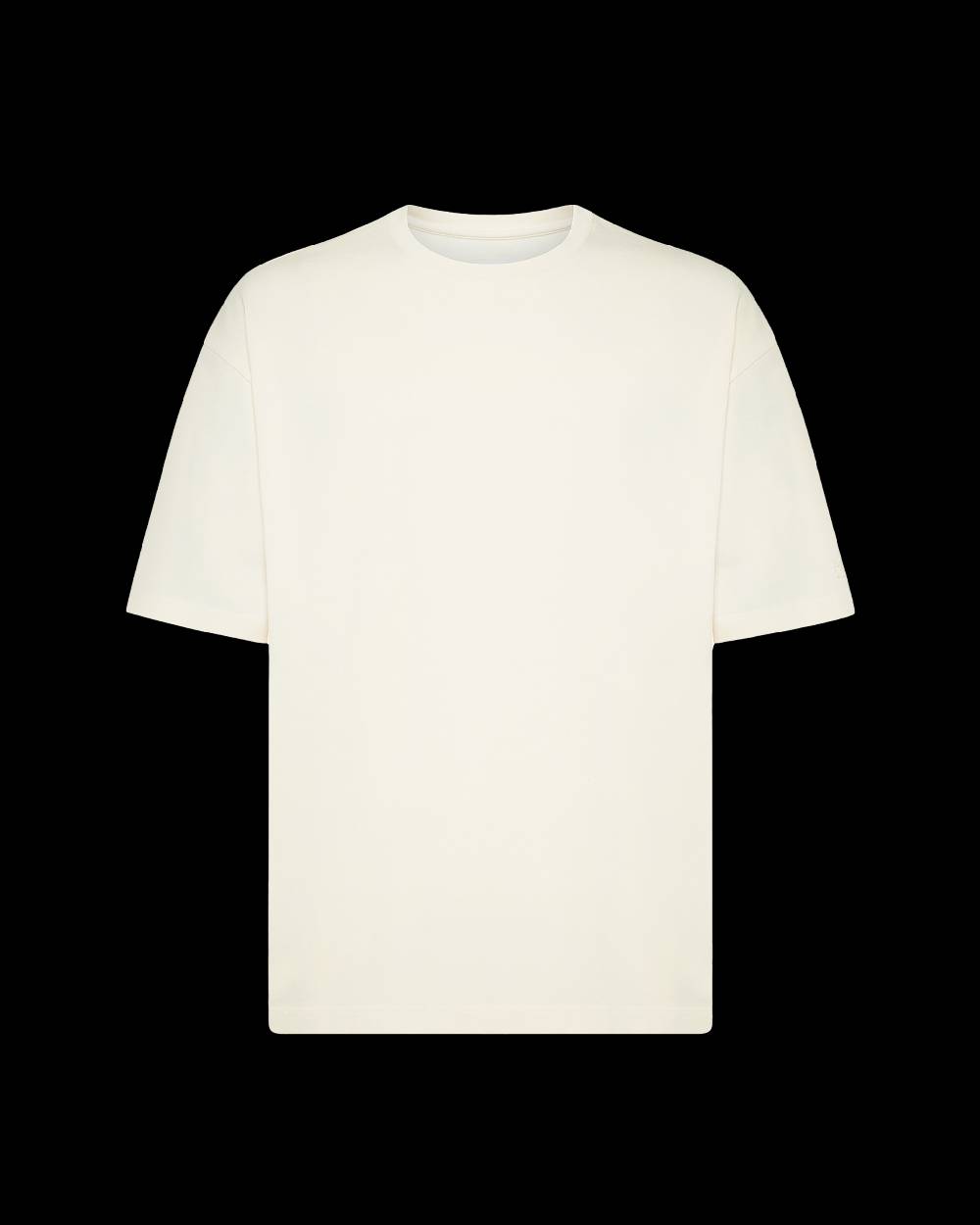 Philippe Model T-Shirt Maurice da Uomo Beige ecru in Jersey In Saldo