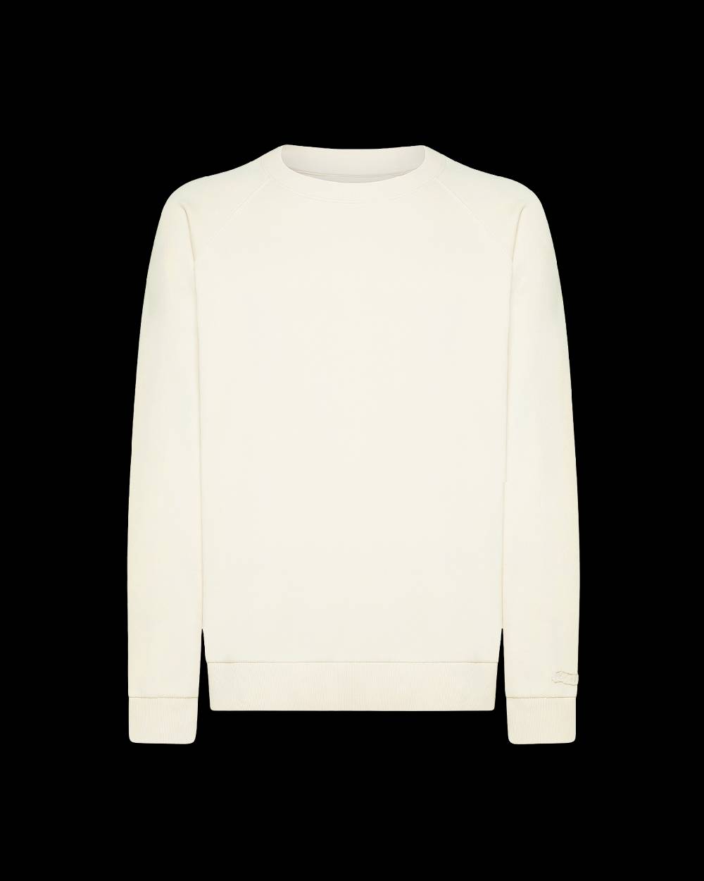 Philippe Model Felpa girocollo Bernard da Uomo Beige ecru in Jersey Nuova
