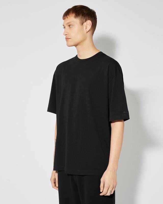 Philippe Model T-Shirt Maurice da Uomo Nera in Jersey Italia