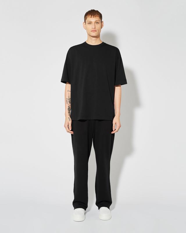 Philippe Model T-Shirt Maurice da Uomo Nera in Jersey Italia