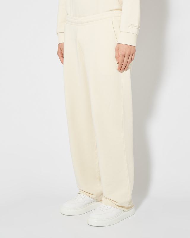 Philippe Model Pantaloni Christophe da Uomo Beige ecru in Jersey Nuovo