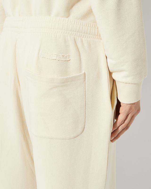 Philippe Model Pantaloni Christophe da Uomo Beige ecru in Jersey Nuovo