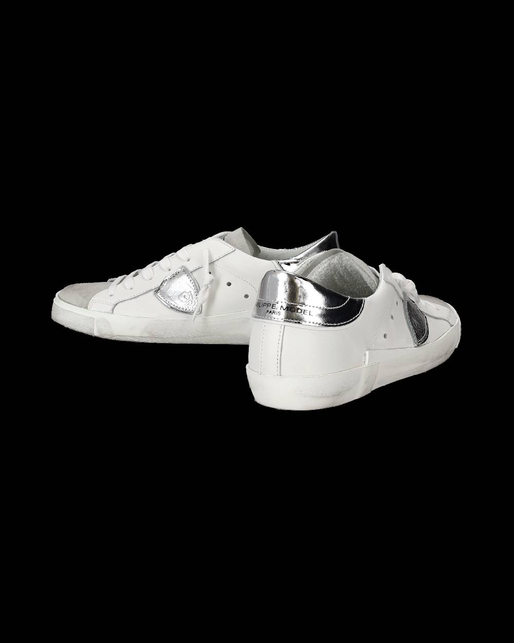 Philippe Model Sneaker bassa Prsx donna - bianco e argento Promozione Limitata