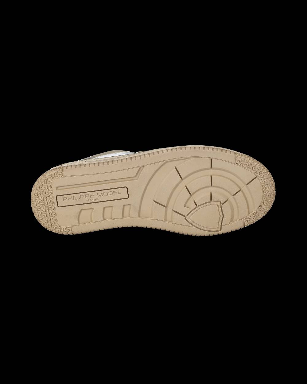 Philippe Model Sneaker basse Lyon donna - bianco e oro Sottocosto
