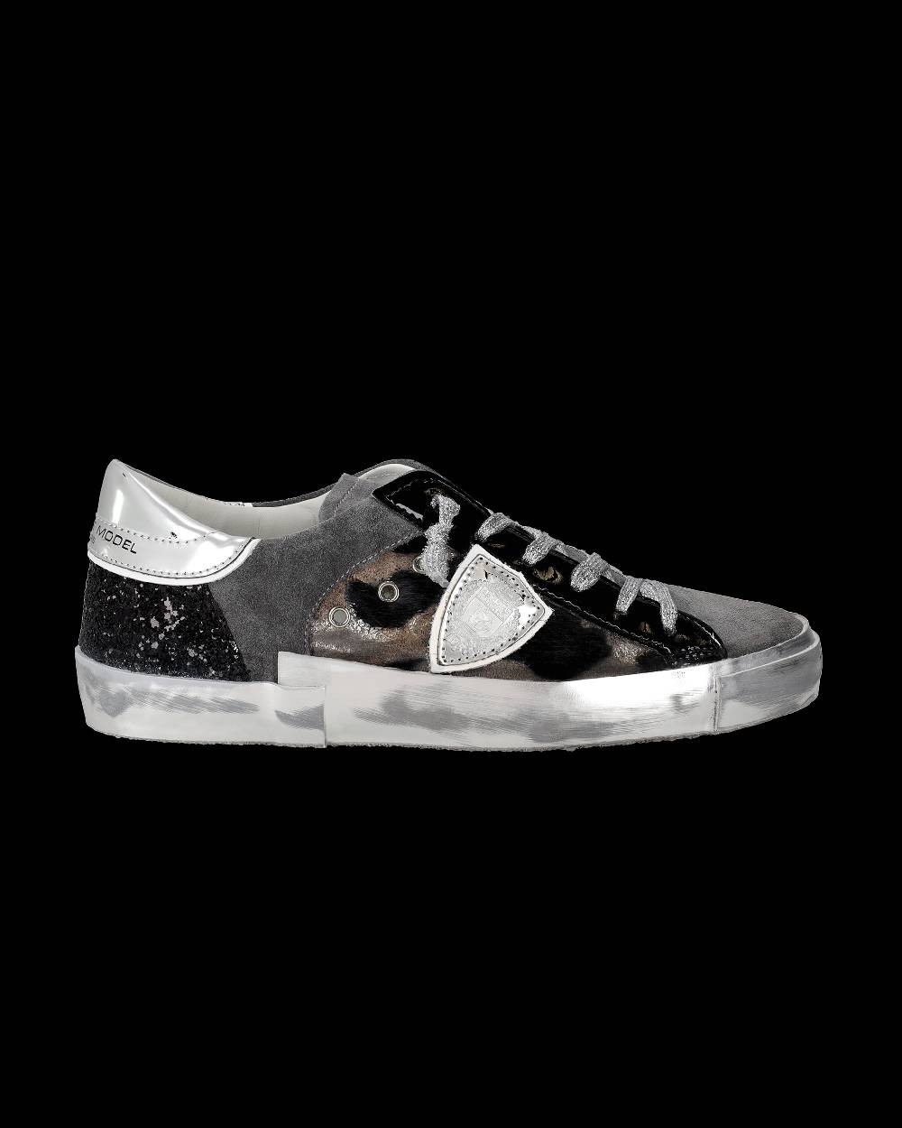 Philippe Model Sneaker basse Paris donna - nero e grigio Novità