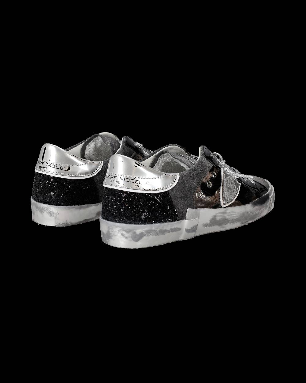 Philippe Model Sneaker basse Paris donna - nero e grigio Novità