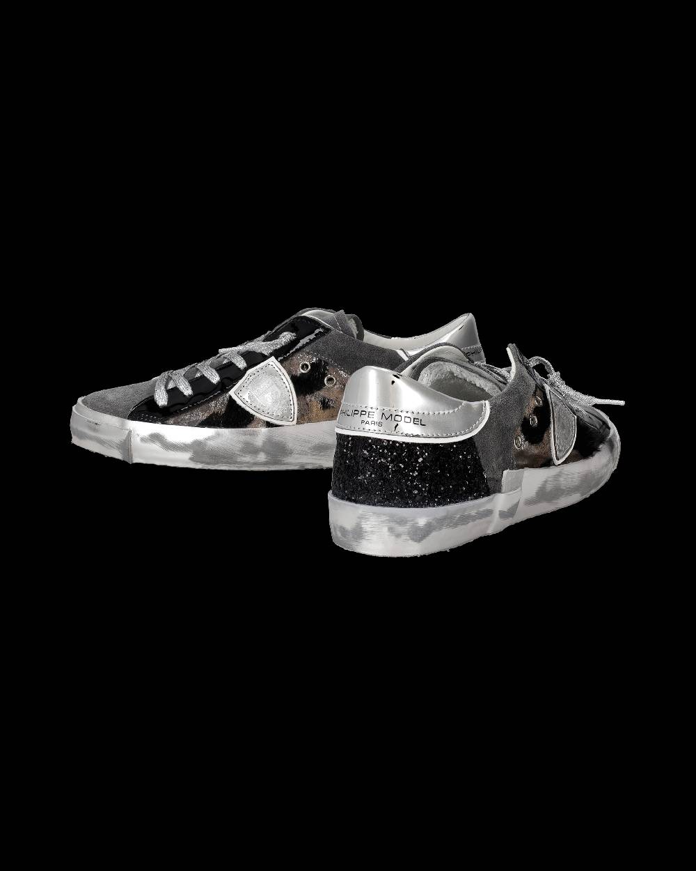Philippe Model Sneaker basse Paris donna - nero e grigio Novità