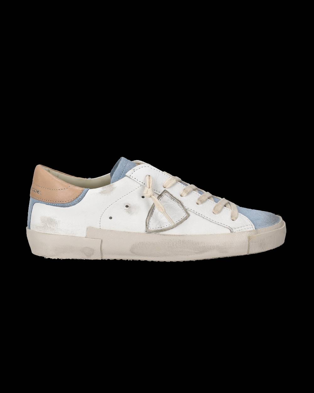 Philippe Model Sneaker basse Paris donna - bianco e azzurro Sconto