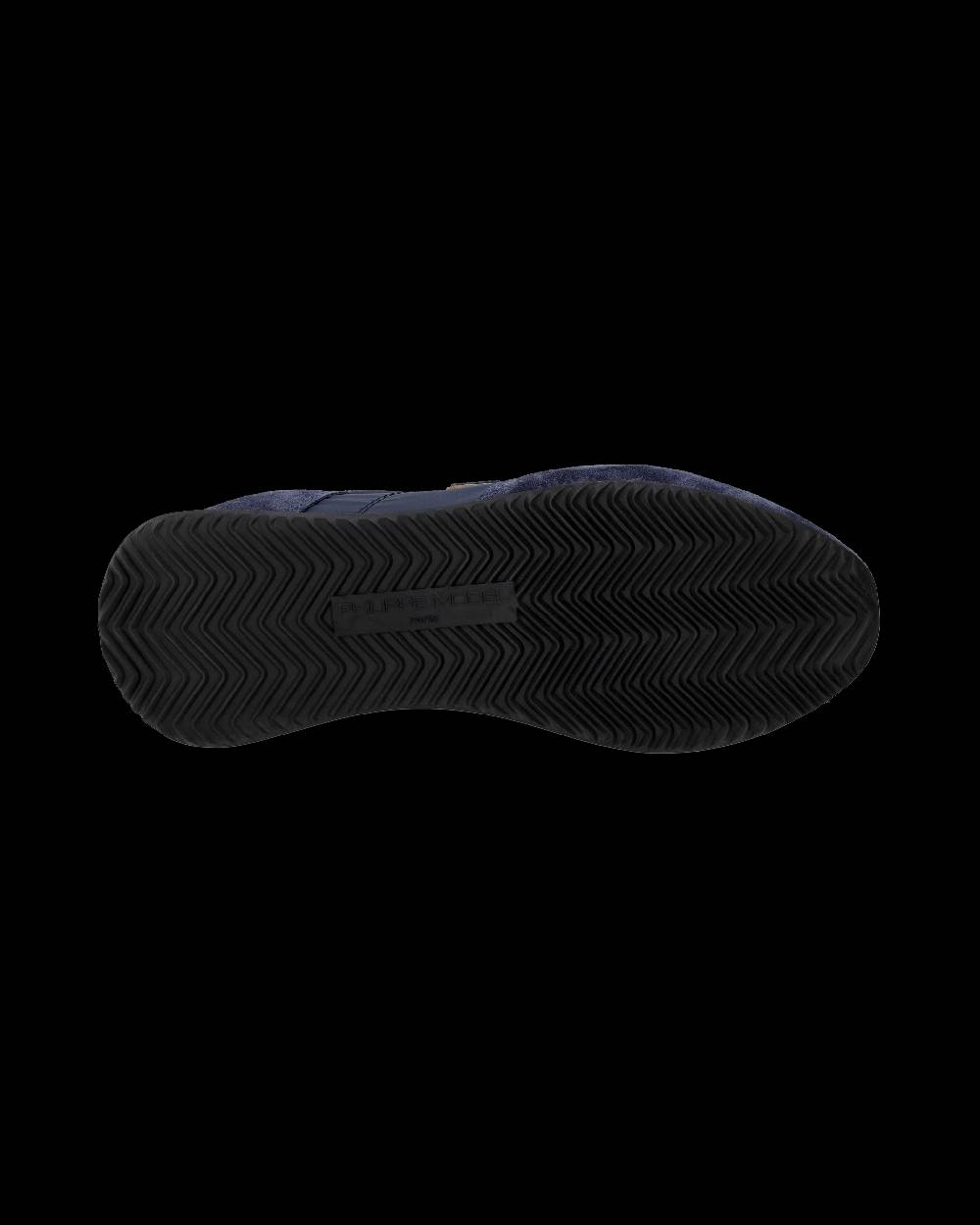 Philippe Model Snaker bassa Trpx donna - blu e argento Offerte