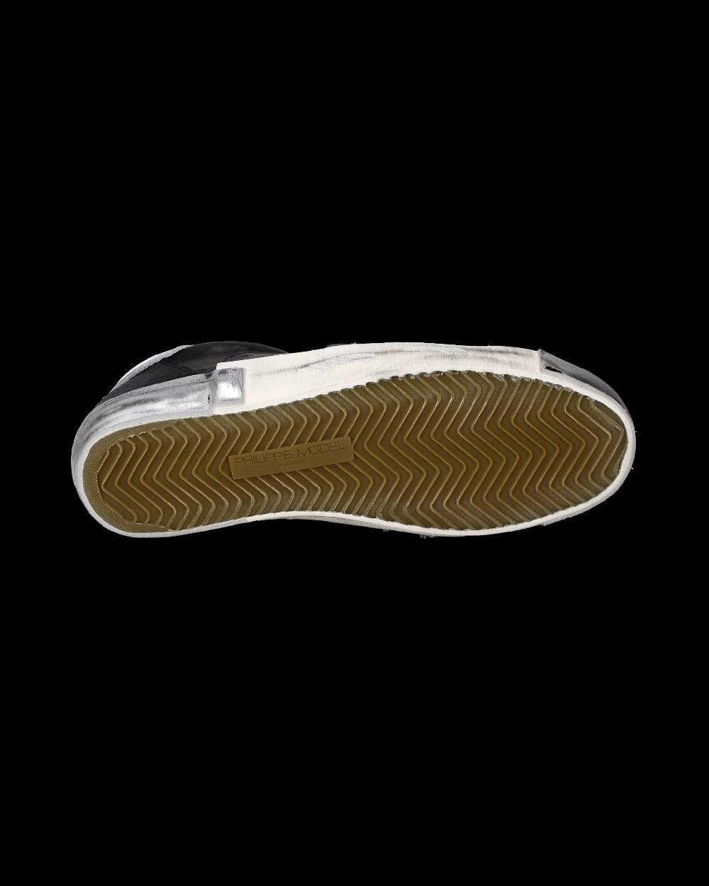 Philippe Model Sneaker bassa Prsx donna - nero e argento Hotsell